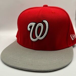 NEW ERA™️ Men's Size 7 3/8 WASHINGTON NATIONALS Baseball Cap